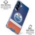 NHL Edmonton Oilers Jersey Galaxy S25 Clear Case